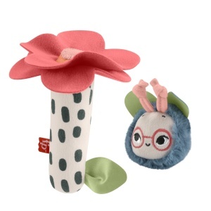 Fisher Price Planet Friends Jucarie Plus Zornaitoare Floare Si Albinuta - Img 2