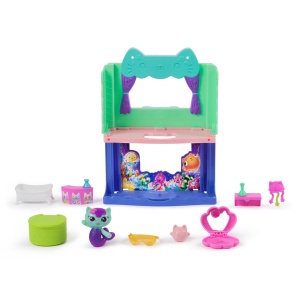 Gabbys Dollhouse Filmul Set Baia Spa A Pisicii Mercat Cu Figurina Si Accesorii - Img 2