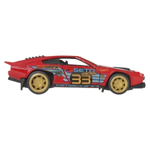 Hot Wheels Masinuta Metalica Cu Sistem Pull Back Dimachinni Veloce Night Burnerz Scara 1:43 - Img 4