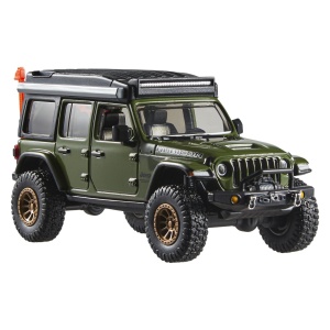 Hot Wheels Premium Real Riders Masinuta Metalica Jeep Wrangler 392 Rubicon Scara 1 La 43 - Img 2