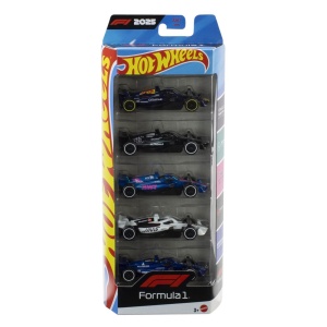 Hot Wheels Set 5 Masinute Metalice Formula 1 2025