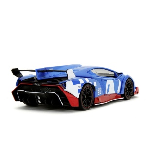 Jada Set Figurina Ariciul Sonic Si Masinuta Metalica Sonic Lamborghini Veneno Scara 1 La 24 - Img 3