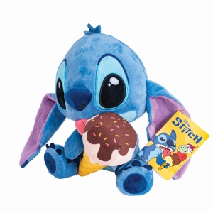 Jucarie De Plus Disney Stitch Cu Inghetata 25Cm - Img 2