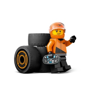 Lego City Pilot F1 Cu Masina De Curse Mclaren 60442 - Img 6
