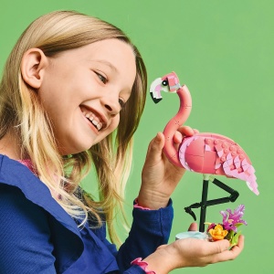 Lego Creator Animale Salbatice Flamingo Roz 31170 - Img 5