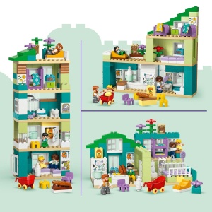 Lego Duplo Casa Moderna De Familie 3 In 1 Cu Figurine 10470 - Img 6
