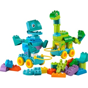 Lego Duplo Dinozauri Pe Roti 3 In 1 10451 - Img 2