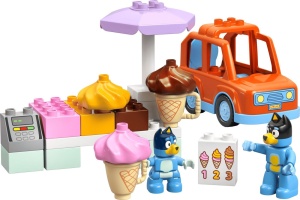 Lego Duplo Vizita Cu Blue La Furgoneta De Inghetata 10458 - Img 3