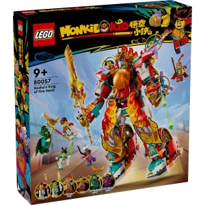 Lego Monkie Kid Robotul Cu Inel De Foc Al Lui Nezha 80057 - Img 3