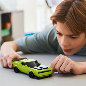 Lego Speed Champions Masina Sport Dodge Challenger Srt Hellcat 77237 - Img 3