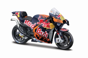Maisto Motocicleta Metalica Red Bull Ktm Scara 1 La 18 - Img 2