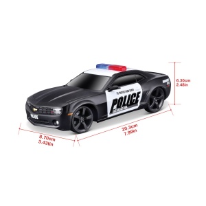 Maisto Motosounds Masinuta Chevrolet Camaro Ss 2010 De Politie Cu Sunete Si Lumini Scara 1 La 24 - Img 7