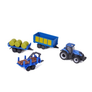 Maisto Set 4 Utilaje Agricole New Holland - Img 2