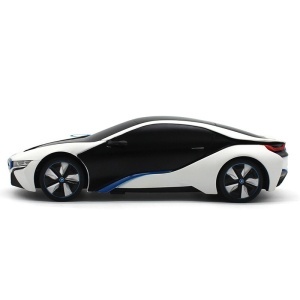 Masina Cu Telecomanda Bmw I8 Alba Scara 1 La 24 - Img 7