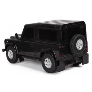 Masina Cu Telecomanda Land Rover Defender Negru Cu Scara 1 La 24 - Img 6