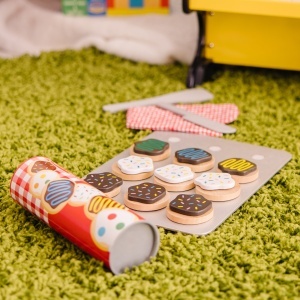 Melissa And Doug Set De Joaca Fursecuri Din Lemn - Img 9