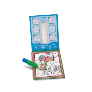 Melissa And Doug Water Wow Carte De Colorat Animale Reutilizabila Cu Apa - Img 2