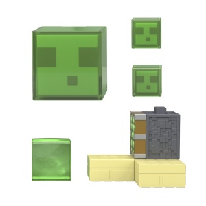 Minecraft Redstone Charged Set Capcana Cu Piston Lipicios Figurina Cu Accesorii - Img 6