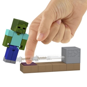 Minecraft Redstone Charged Set Capcana Cu Sageti Pentru Zombi Figurina Cu Accesorii - Img 3