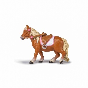 Papo Figurina Ponei Shetland Cu Sa - Img 2