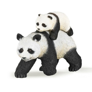 Papo Figurina Ursulet Panda Cu Pui - Img 2
