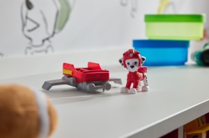 Patrula Catelusilor Action Pups Set Vehicul De Salvare Hoverboard Si Figurina Marshall 5 Cm - Img 5