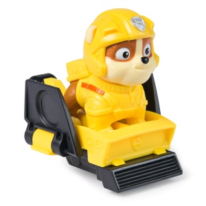 Patrula Catelusilor Action Pups Set Vehicul De Salvare Hoverboard Si Figurina Rubble 5 Cm - Img 7