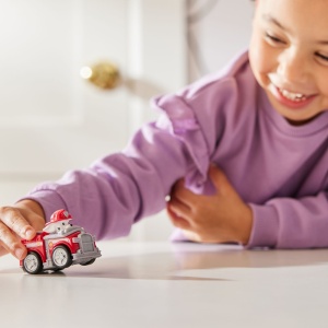 Patrula Catelusilor Pup Squad Racers Vehicul Cu Figurina Marshall - Img 3
