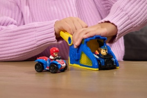 Patrula Catelusilor Set Figurina Chase Si Vehicul Cu Lansator - Img 6