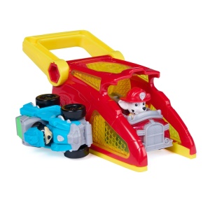 Patrula Catelusilor Set Figurina Marshall Si Vehicul Cu Lansator - Img 5