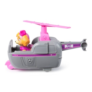 Patrula Catelusilor Set Vehicul De Baza Elicopter Si Figurina Skye - Img 7