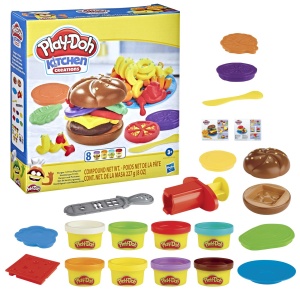Play Doh Kitchen Creations Set De Gatit Hamburger - Img 9