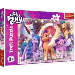 Puzzle Trefl 24 Maxi My Little Pony O Zi Frumoasa - Img 1