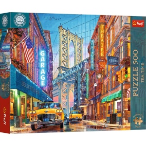 Puzzle Trefl 500 Premium Plus Tea Time Campionatul European Vedere A Podului Manhattan