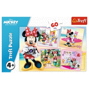 Puzzle Trefl 60 Minunata Minnie - Img 3