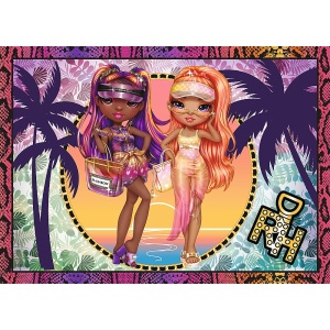 Puzzle Trefl Rainbow High 4In1 Papusile Fashion - Img 4