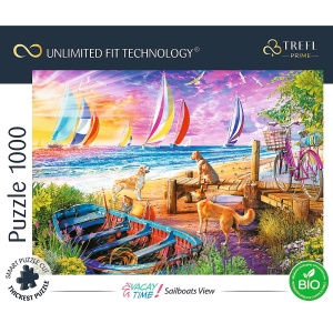 Puzzle Trefl Uft 1000 Barcile Pe Mare - Img 3