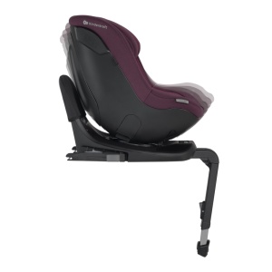 Scaun Auto Kinderkraft I-Guard I-Size 40-105 Cm, Cherry Pearl - Img 4