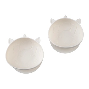 Set 2 Castronele Cu Ventuza Silicon Melii Luxe, Model Unicorn - Img 7