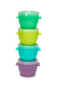 Set 4 Recipiente Plastic Snap&Go, Melii, 118 Ml - Img 6