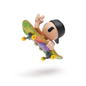 Tech Dech Sk8 Crew Pachet 2 Seturi Placa Si Figurina 9.6Cm Sapca Neagra Si Casca Albastra - Img 5