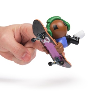 Tech Dech Sk8 Crew Pachet Placa Si Figurina 9.6Cm Casti Verzi - Img 5