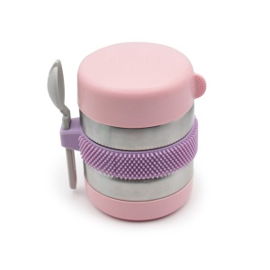 Termos Cu Lingurita 300 Ml, Melii, Pink