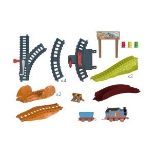 Thomas Set De Joaca Cu Locomotiva Muddy Motorizata Si Accesorii - Img 7