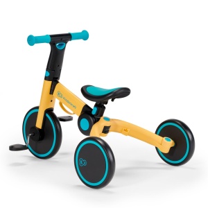 Bicicleta De Echilibru / Tricicleta Kinderkraft 4Trike, Primrose Yellow - Img 2