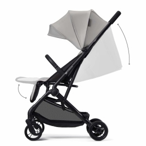 Carucior Sport Kinderkraft Indy3, Urban Grey - Img 2