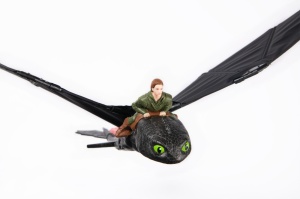 Cum Sa Iti Dresezi Dragonul Figurina Dragon Toothless Zburator Cu Telecomanda - Img 7