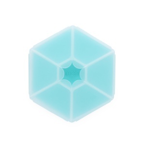 Cutie Snack Hexagon Snackle 6 Compartmente, Melii, Blue