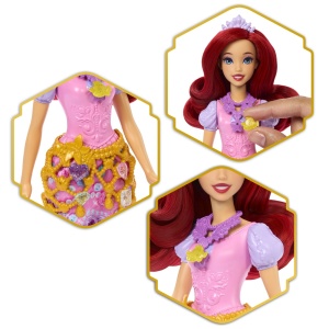 Disney Princess Jewel Reveal Papusa Ariel - Img 11