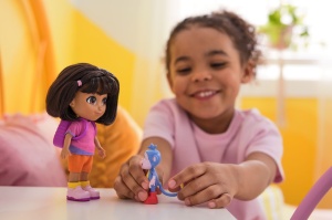 Dora Set Cei Mai Buni Prieteni Papusa Dora Si Boots Cu Accesorii - Img 5